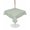Sage Green, variant on Outdoor Tablecloth with Umbrella Hole for Patio/Picnic/Party/Camping, Sage Green Ombre Waterproof Table Cloth Rectangle Table Cover Washable, Farmhouse Stripes Modern Abstract Art (60"x 84")