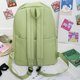 thumbnail image 4 of Bolsa 4 unids/set mochilas escolares para estudiantes mochila de lona para adolescentes y niñas Mochila JShteea Para Estrenar, 4 of 9
