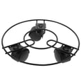 thumbnail image 4 of Round Flower Pot Holder Flowerpot Base Balcony Flower Planter Stand with Wheel, 4 of 8