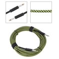 thumbnail image 5 of Cable universal eléctrico ajustable para guitarra JadeshayMX negro y verde, 5 of 5
