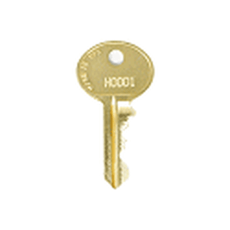 File Cabinet , Desk or Cubicle Replacement Key for Hudson H0472
