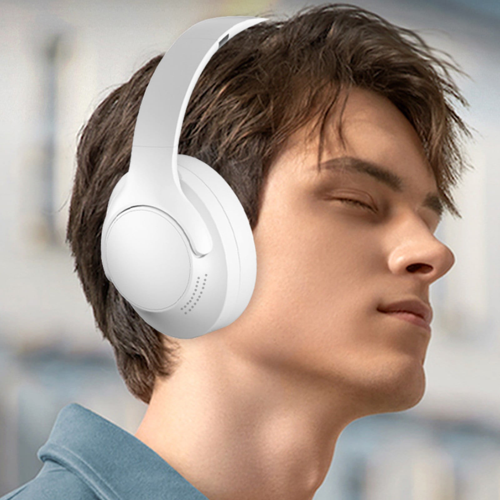 Bluetooth Headset – Bluetooth 5.3 Headworn Wireless Earphones For Noise Reduction And Call Foldable And Scalable For Comfortable Wearing Of Bluetooth Earphones