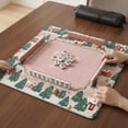 thumbnail image 5 of vlrwzc Christmas Tree Mahjong Mat, Anti-Slip Noise Reduction Game Table Cover for Tile Games, Cards, Board Games, 31.5 x 31.5 in, 1 Pack, 5 of 7