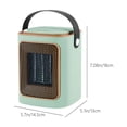 thumbnail image 3 of TIMIFIS Aluminum Camping Cookware Warm Blower High Power Heater Small Ceramic Household Intelligent Electric Heater Desktop Office Kitchen Gadgets, 3 of 7