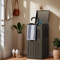 thumbnail image 4 of Homall Homes 36 Gallon Trash Can Plastic Kitchen Trash Can,Dark Brown, 4 of 8