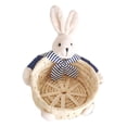 thumbnail image 3 of Cesta De Almacenamiento De Conejito De Pascua En Miniatura, Cesta De Animales Para Dormitorio Y Sala De Estar, 3 of 8