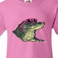 thumbnail image 4 of Inktastic Sunny Gator in Pink Sunglasses Youth T-Shirt, 4 of 5