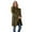 Army Green, variant on Xdegoge Maternity Winter Coat Fleece Lined Baby Wearing Jackets Women Baby Carrier Jacket for Mom Extender Pregnancy Clothes Knee Length Cold Weather Long Coats with Pockets Outerwear