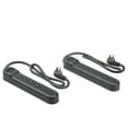 thumbnail image 1 of onn. 2.5 FT./76.2 cm 6-Outlet Surge Protectors 2-Pack, 1 of 4