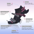 thumbnail image 3 of COOPLUS Womens Athletic Ankle Socks Women Cushioned Low Cut Breathable Socks 6 Pairs, 3 of 8