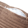 thumbnail image 5 of Decksplore Oversized Corduroy Chaise Lounge Chair Indoor, No Assembly Lazy Sofa, Brown, 5 of 7
