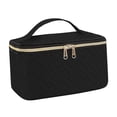 thumbnail image 4 of Caja de la bolsa de maquillaje con la cremallera Organizador cosmético de bolsos de moda para cepillos Conjuntos de aceite esencial Botellas de tamaño, 4 of 8