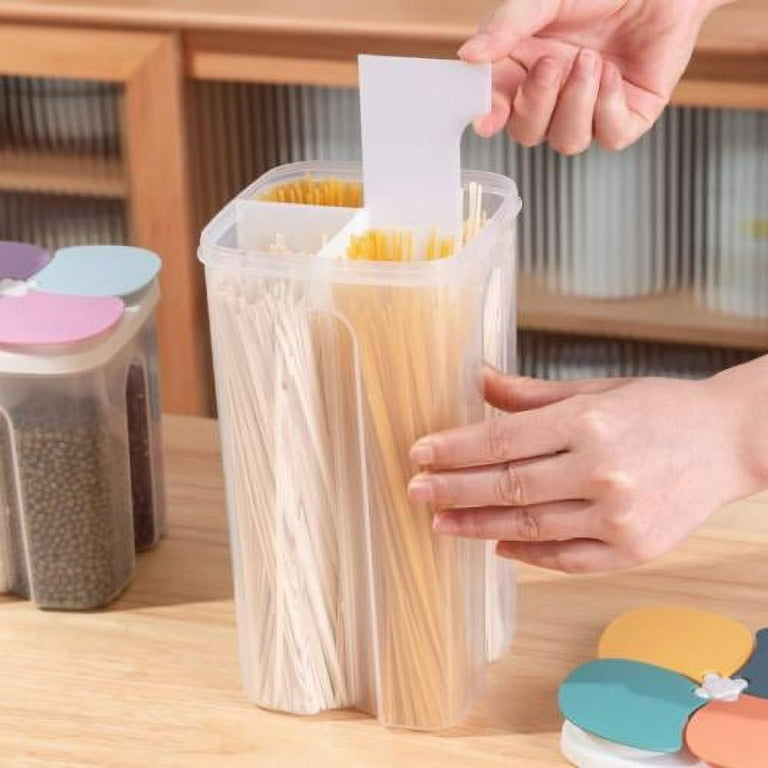 Airtight Food Storage Containers Kitchen Organizers Cereal Dispenser  Refrigerator Noodle Box Grain Storage Tank Sealed Cans