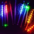 thumbnail image 4 of Zhangyh Solar Meteor Shower Lights,30cm 8 Tubes LED with Remote Falling Raindrop Cascading Icicle Fairy Lights,Decorative Rain String Lights for Decoration, 4 of 9