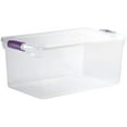 thumbnail image 2 of Zoro Select Storage Tote,Polypropylene,Clear,64 qt. 3441GRPRCL.06, 2 of 2