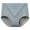 Blue, variant on Women's Mid-High Waist Solid Pocket Anti-Leakage Elastic Close-Fitting Physiological Underwear Womens Clothes Period Underwear Panties for Women Womens Underwear,Blue,L