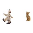 thumbnail image 1 of Figuras de payasos,Estatua de payaso,escultura,adorno de mesa,Colección de estatuillas de payasos adorables,Figura de escritorio,Estatua de gato,linda decoración para estante o escritorio, 1 of 8
