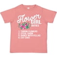 thumbnail image 3 of Inktastic Flower Girl Wedding Duties Girls Toddler T-Shirt, 3 of 5