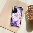 thumbnail image 7 of FKBRCL4U Compatible with Samsung Galaxy Note 20 Ultra Case, Purple Butterfly Flowers Leaf Luxury Golden Decoration for Girl Women Soft TPU Shockproof Protective Hard PC Back, 7 of 7