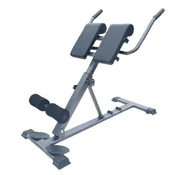 IRON FIT Roman Chair Hyper Bench Back Extension - Full Body Exercise Hyperextension Adjustable Home Gym - AB Sit Up Bench Core Trainer, Abdominal Strength Training Equipment Lower Body Leg Workout