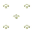 thumbnail image 2 of Baohd 50pack/lot Multi-color Fabric For Wide Application In Weddings And Parties Hats Fiber Realistic Appearance Soft Texture Cream 4.5cm 5Set, 2 of 6
