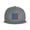 Gray, variant on Flat Bill Snapback Hats for Men Women Stars Navy Blue White Hip Hop Style Plain Baseball Cap Black