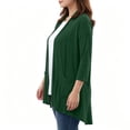 thumbnail image 3 of FchengtaiS Women's Long Sleeve Cardigan Lightweight Casual Open Front Cardigans Fall Trendy Loose Outerwear with Pockets, 3 of 6