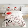 thumbnail image 2 of Castle Fairy Floral Cherry Blossom Twin Comforter Sets,Japanese Style Bedding Set, 2 of 8