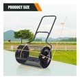thumbnail image 4 of 24-Inch Compost Spreader Metal Mesh Lawn Spreader, 2.7 Cu.ft Capacity Heavy-Duty Spreader for Peat Moss Topsoil Sand Fertilizer, 4 of 9
