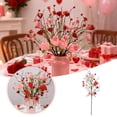 thumbnail image 1 of 1Pcs 1 Pce Choix de Cœur de la Saint-Valentin avec Baies Rouges pour Fête d'Anniversaire de Mariage de la Saint-Valentin, 1 of 6