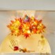 thumbnail image 4 of Corona de Halloween con Calabaza y Hojas de Arce: Decoración de Plástico Naranja para Colgar En La Puerta, Ideal para La Cosecha, Acción de Gracias y Otoño., 4 of 6