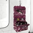 thumbnail image 2 of Hanging Toiletry Bag, Waterproof Traveling Toiletries Bag Portable Travel Makeup Pouch Multifunction Travel Bathroom Bag Organizer with Hook, 2 of 5