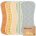 thumbnail image 1 of Towel KeaBabies, paquete de 5 paños orgánicos para eructos para bebés, 53 x 27 cm, 1 of 9