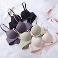 thumbnail image 6 of Feiona Sexy Bras for Women French British Ice Silk Bra Push Up Lingerie Seamless Bra Bralette Wire Free Brassiere Female Underwear, 6 of 6