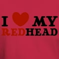thumbnail image 3 of CafePress - I Love My Redhead Dark T Shirt - Men's Classic Graphic Cotton T-Shirt, 3 of 4