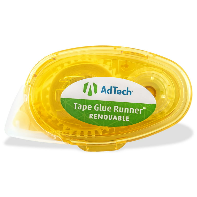 Adtech Removable Tape Glue Runner, 4ct., Size: 0.31 x 8.75yd, Other