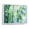 thumbnail image 2 of Designart "Bamboo love Dream I" Floral Floater Framed Canvas Wall Art, 2 of 7