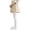 White8, variant on StSilkitty Knit Tights for Girls Solid Color High Waisted Stretch Casual Under Dress Pants Lightweight Soft Comfy Leggings