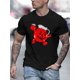 thumbnail image 1 of Playera de Manga Corta con gráfico Favorito de Run Camisa para HombreBig & Tall Men's Summer T-Shirt - Cartoon Aid for Man Graphic, Casual Short Sleeve Tee, Breathable 100% Cotton, Machine Washable, 1 of 6