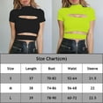 thumbnail image 2 of 2019 Sexy Women Casual Tank Top Vest Blouse Sleeveless Crop Top Shirt Cami Top, 2 of 5