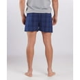 thumbnail image 2 of Boxercraft BM6701 Men's 100% Cotton Double-Brushed Flannel Boxer-Navy Field Day-L, 2 of 4