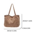 thumbnail image 2 of Compras Elegante La Del Hombro Bolso Parte Superior Axila Casual Mujer El Mezclilla, 2 of 9