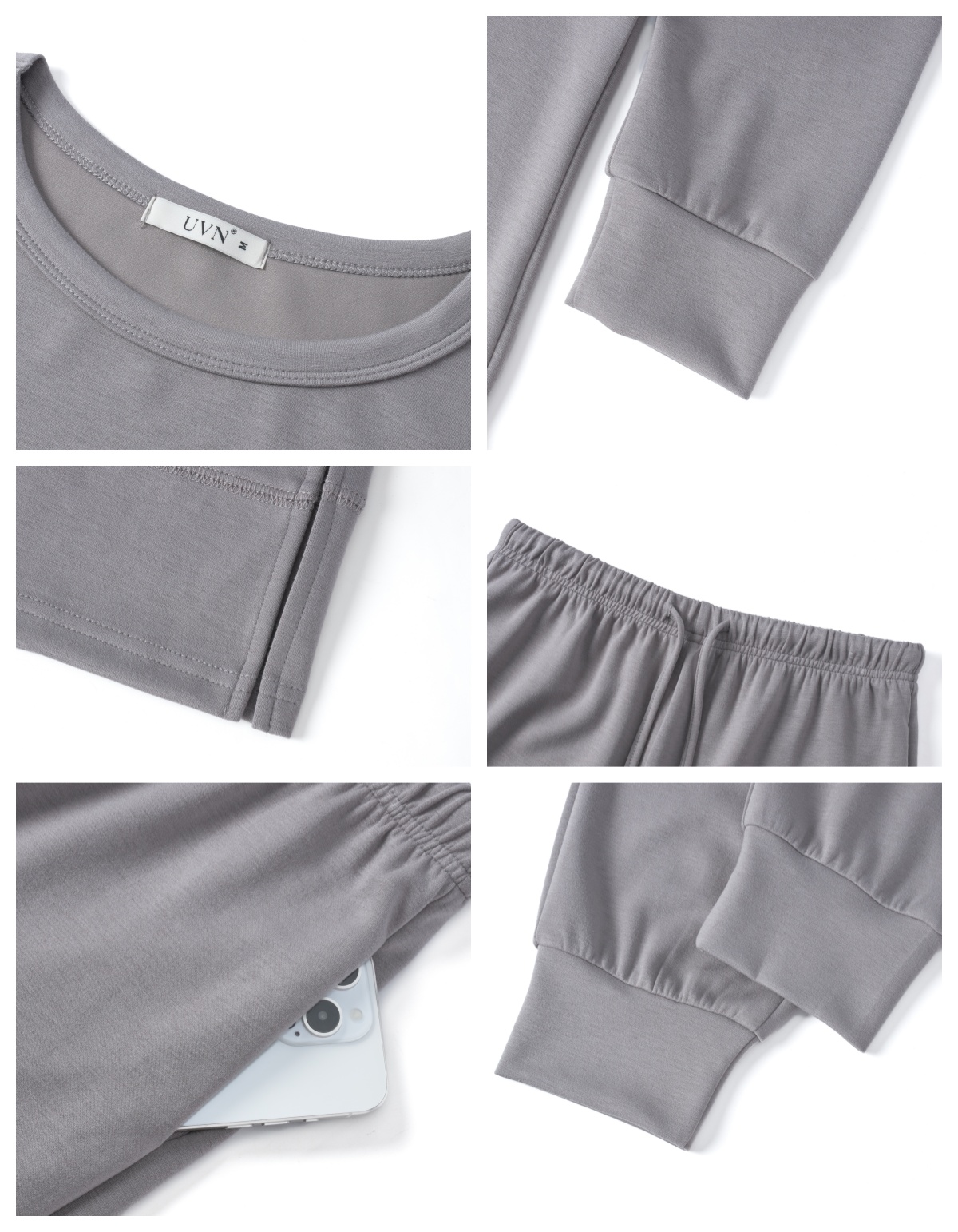 UVN Women's Fall 2-Piece Jogger Suit photo 8