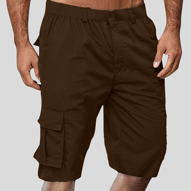 WILLBEST Pantalones Cargo Ajustados para Hombre, Pantalones de Trabajo, Ligeros, Cómodos, para Exteriores, Senderismo, Uso Diario, Informales, Primavera y Verano.