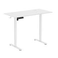 thumbnail image 1 of TygerClaw 42" Two Stage Column Sit Stand Desk in White, 1 of 1