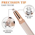 thumbnail image 3 of Painless Lipstick Shaver Mini Hair Removal Shaver Electric Shaver Face Armpit Hair Remover Electric Eyebrow Trimmer, 3 of 5