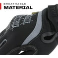 thumbnail image 3 of Mechanix Wear Touchscreen Capable Male Work Gloves, Medium, Pair, Thermal Plastic Rubber Black, 3 of 8