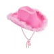 thumbnail image 1 of Sombrero de Mezclilla con Decoración para Mujer, Sombrero de Mezclilla con Plumas, Disfraz para Despedida de Soltera, Halloween y Carnaval., 1 of 3