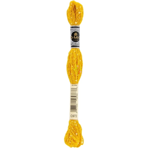 DMC 6-Strand Etoile Embroidery Floss 8.7yd-Deep Canary