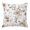Gray White Brown, variant on Pillow Covers 24x24 Inch, Brown Grey Floral Spring Linen Pillowcase with Invisible Zipper, Watercolor Botanical Butterfly Decorative Throw Pillow Covers Cushion Case for Couch Sofa Bed Living Room